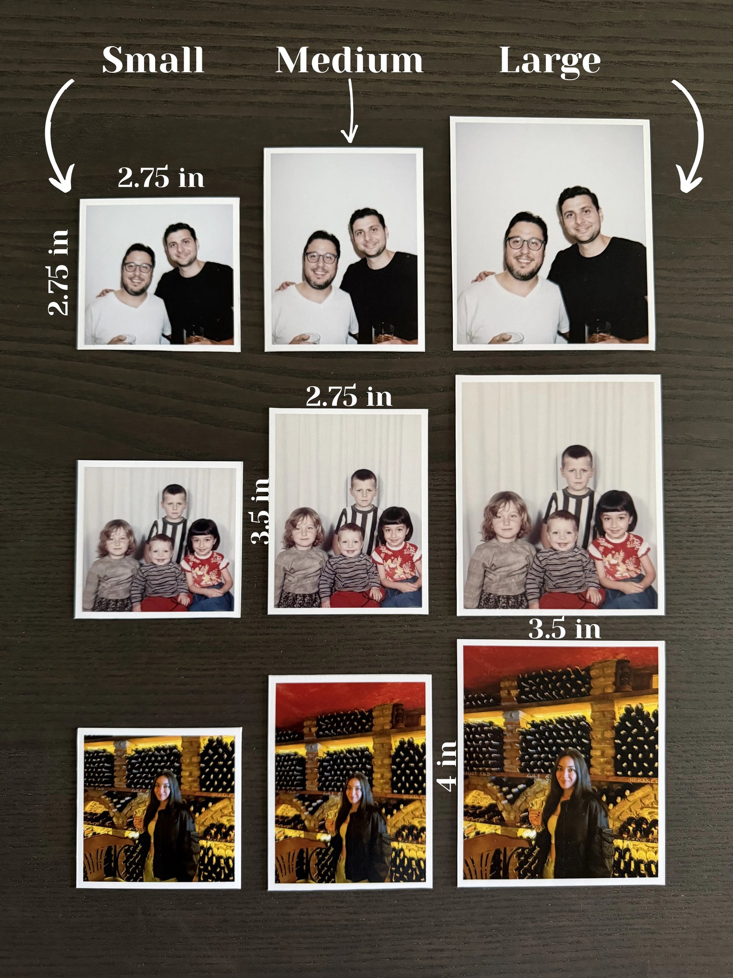 Modern Memory Flexible Magnet Set – 12 Photos