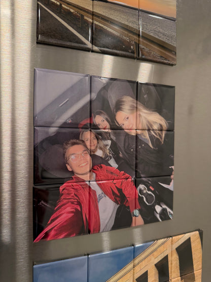 Custom Photo Puzzle Magnet – 6, 9, or 12 Pieces