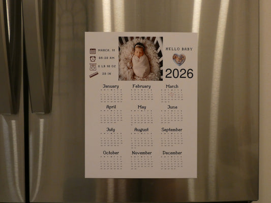 Magnetic Calendar Full Size
