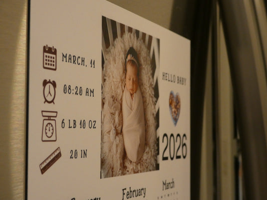 Magnetic Calendar Full Size