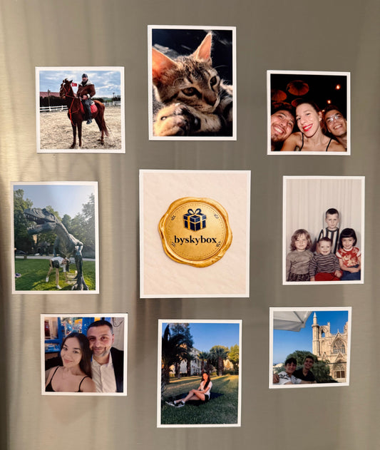 Modern Memory Flexible Magnet Set – 12 Photos
